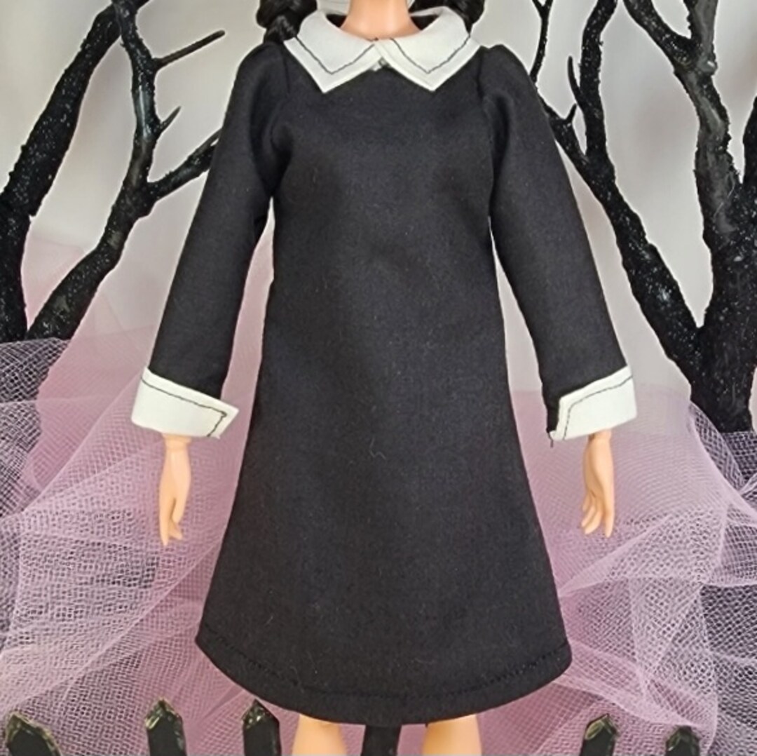 Wednesday Addams Dress for Barbie | MakerPlace by Michaels Wednesday Addams Dress for Barbie | MakerPlace by Michaels
